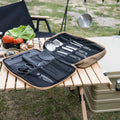 Outdoor Camping Kitchenware 8-Piece Set Comes with A Full Set of Thickened Cookware Storage Kit Cutlery Camping Supplies Tools