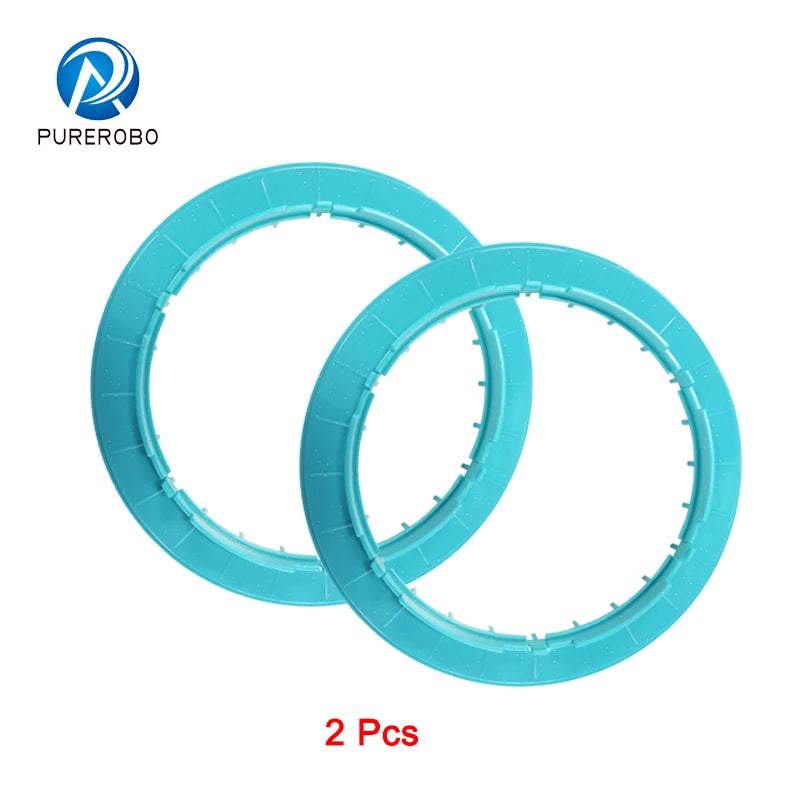 Original New Clean Ring For Purerobo W-R3S W-R1 Window Cleaning Robot , Glass Cleaning Robot Replacement Parts Blue Round Ring