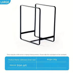 Kitchen Rack Dish Storage Rack Cabinet Dish Rack Dinner Plate Drain Rack Countertop Rack Plate Iron