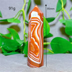Carnelian Tower Crystal Natural Stone Quartz Home Decoration Minerals Reiki Craft Gifts Energy Healing Meditation Spiritual Love