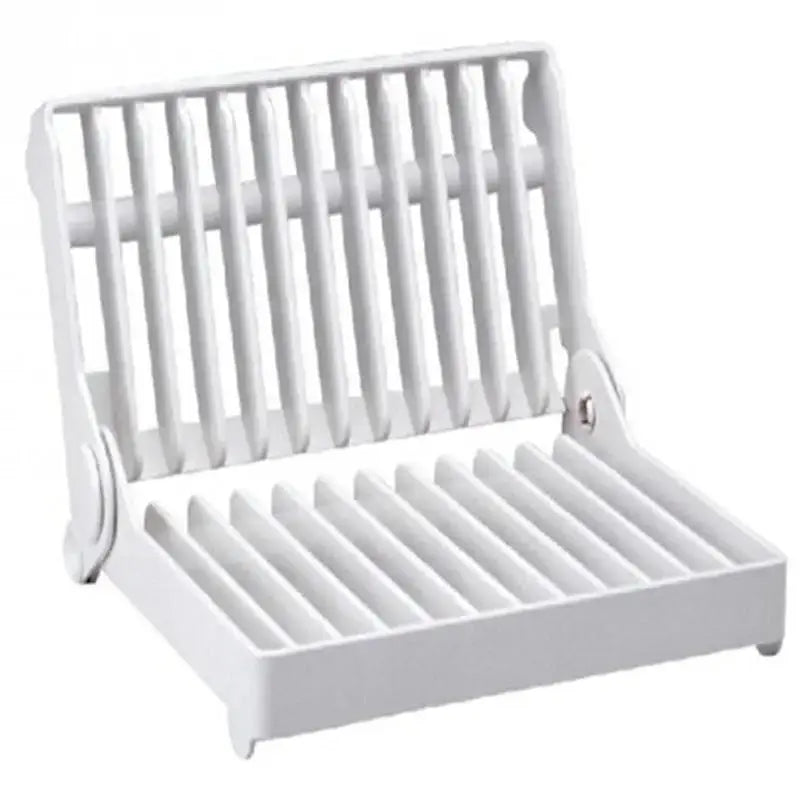 Foldable Kitchen Tray Storage Rack Dishes Sorting Cup Plate Drying Holder Shelf Drainage Kitchware