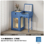 Simple Hairstyles Makeup Vanities Tables Mirror Flip Pink Light Bedroom Dressers Makeup Drawers Small Penteadeira Furniture Home