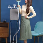 Hot selling household hanging iron with large steam, handheld double bar vertical ironing machine, high-power boosting flat iron