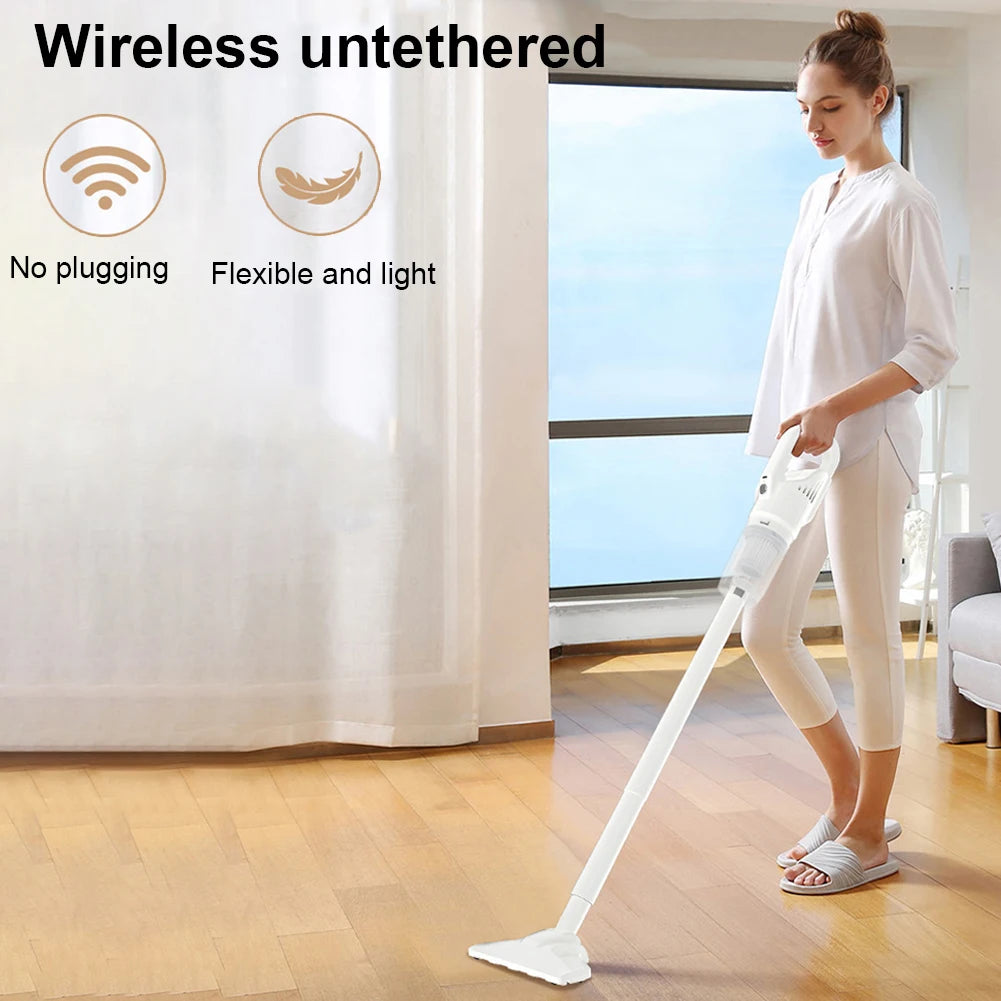 5000Pa Large Suction Vacuum Cleaner USB Rechargeable Cordless Handheld Vacuum Powerful Car Vacuum for Car Home