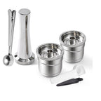 Reusable Coffee Filters for illy Stainless Capsule y3 Iperespresso Rich Crema Coffee Capsules Filter fit illy X7,illy Y3,illy Y5