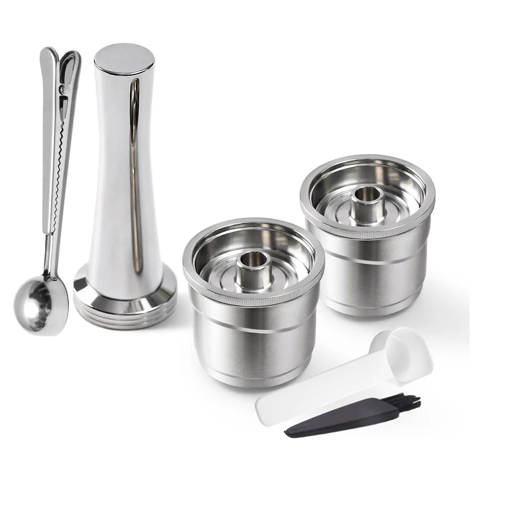 Reusable Coffee Filters for illy Stainless Capsule y3 Iperespresso Rich Crema Coffee Capsules Filter fit illy X7,illy Y3,illy Y5