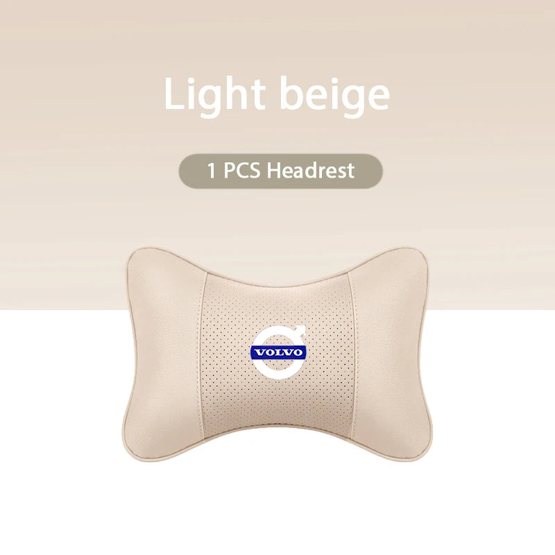 Car Headrest/Lumbar Support Car Neck Pillow Waist Cushion For Volvo Xc60 Xc90 V40 V60 S60 V50 V90 S80 C40 XC40 V70 XC70 C30 C70