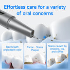 Visual Electric Ultrasonic Dental Cleaner - 5 Modes Safe Home Teeth Cleaner for Hard Stain Removal Teeth Whitening Oral Care