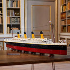 New 9090Pcs Movie Large Cruise Boat Ship Model Building Diy Toys Children Boys Gift Compatible with 10294