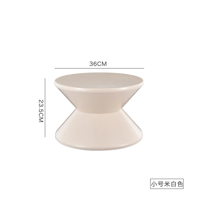 K-star Nordic Style Shoe Changing Stool Home Art Small Bench Simple Children Plastic Low Stool Creative Round Stool Hot 2024