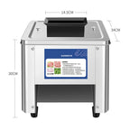 2.5/3.5/5/7/10/15/21MM Electric Meat Slicer Commercial Household Grinder Automatic Fish Cutter Fillet Shredded 150KG/H  850W