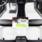 Car Floor Mats For Nissan Leaf ZE1 2018~2022 Luxury Leather Mat Durable Pad pets Interior Parts Rugs Set Accessories 2019