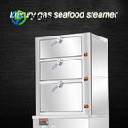 Electric Smart Induction Steamer Cabinet Commercial Hotel Kitchen Equipment Industrial Large Food Steamer
