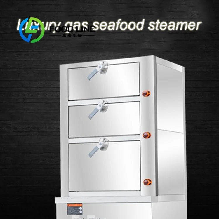 Electric Smart Induction Steamer Cabinet Commercial Hotel Kitchen Equipment Industrial Large Food Steamer