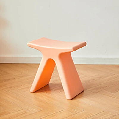 Wuli Nordic Household Shoe Changing Stool Creative Small Bench Modern Minimalist Small Stool Low Stool Special-shaped Stool 2024