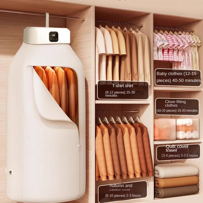 Remote Control Multifunctional Dryer Electric Clothes Home Cabinet Flo