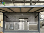 Customized Modular Outdoor Kitchen Cabinet Garden Stainless Steel Outdoor BBQ Kitchen With Shed