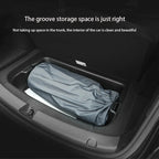 For Tesla Model 3 Model Y 2017-2025 Inflatable Air Mattress Outdoor Camping Inflatable Special Suede Fabric Car Travel Bed