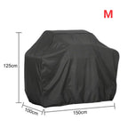 Outdoor BBQ Cover Dust Waterproof Weber Heavy Duty Charbroil Grill Cover Rain Protective Outdoor Barbecue Cover BBQ Accessories