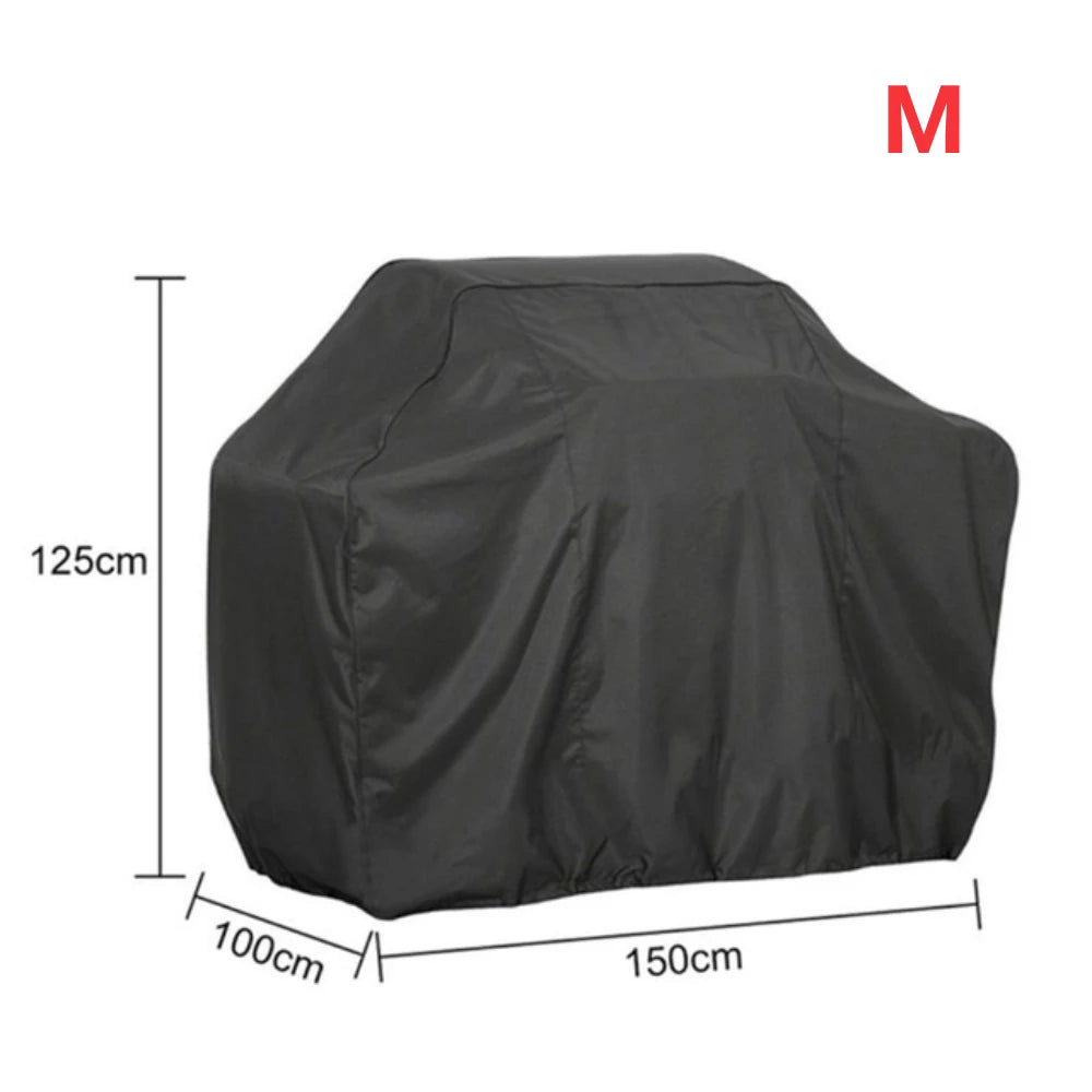 Outdoor BBQ Cover Dust Waterproof Weber Heavy Duty Charbroil Grill Cover Rain Protective Outdoor Barbecue Cover BBQ Accessories