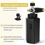 New Car Pressure Washer 1000ML Snow Foam Generator Lance Foam Cannon C
