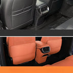 For BYD Sealion 7 Sea lion 07 EV 2024 2025 Accessories Leather Car Front Seat Rear Anti Kick Dust Board Pad Frame Cover Interior