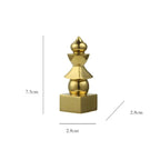 1Pc Buddhist Feng Shui Brass Five Element Pagoda-amulet Can Be Equipped With Tibetan Treasures Pagoda Heaven And Earth