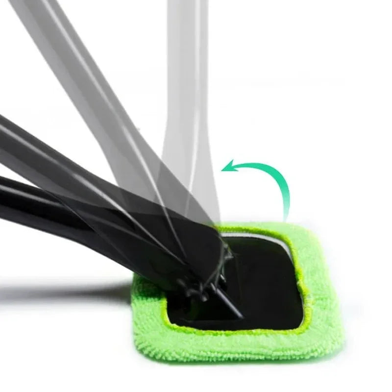Car Window Cleaner Brush Kit Windshield Microfiber Cleaning Wash Tool