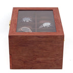 20 Slot Wooden Watches Display Box Case Jewelry Watch Storage Organizer