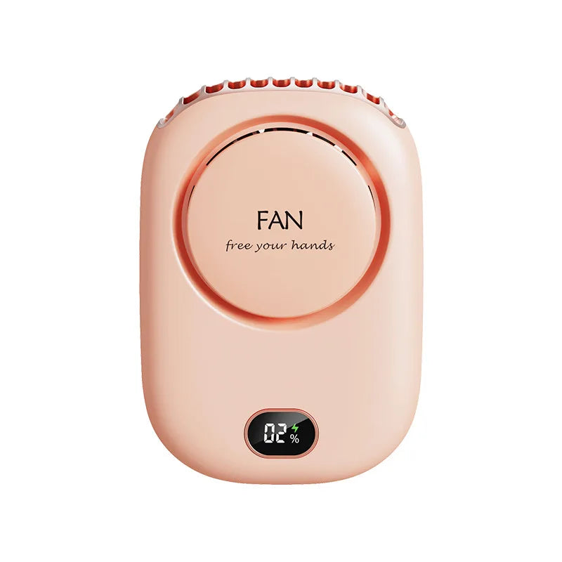 New Cross Border Lazy Neck Fan Bladeless USB Charging Mini Fan with Po
