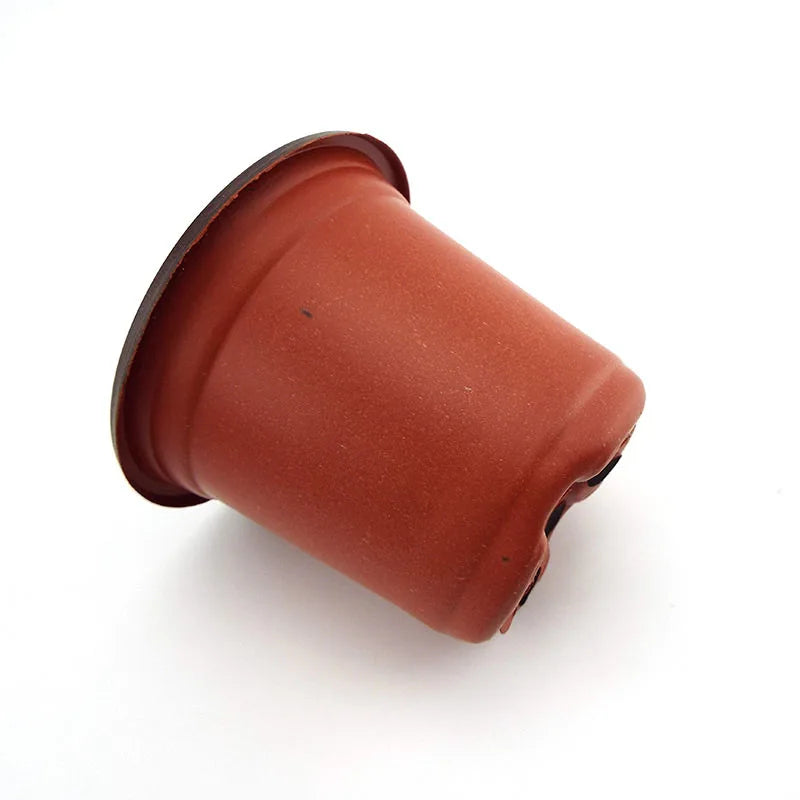 20pcs/50pcs Garden Planter Nursery Plant Grow Pots Cup For Flower Plastic Pot Gardening Tools Home  Grow Pots Wholesale SW2