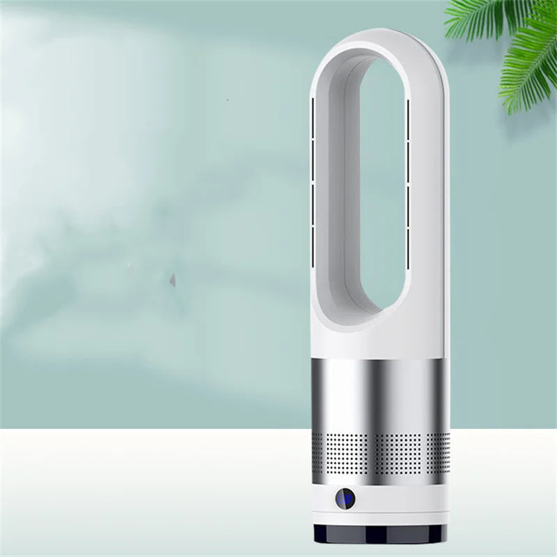 110V / 220V 18 inch Mini Household Leaf Less Electric Fan Remote Contr