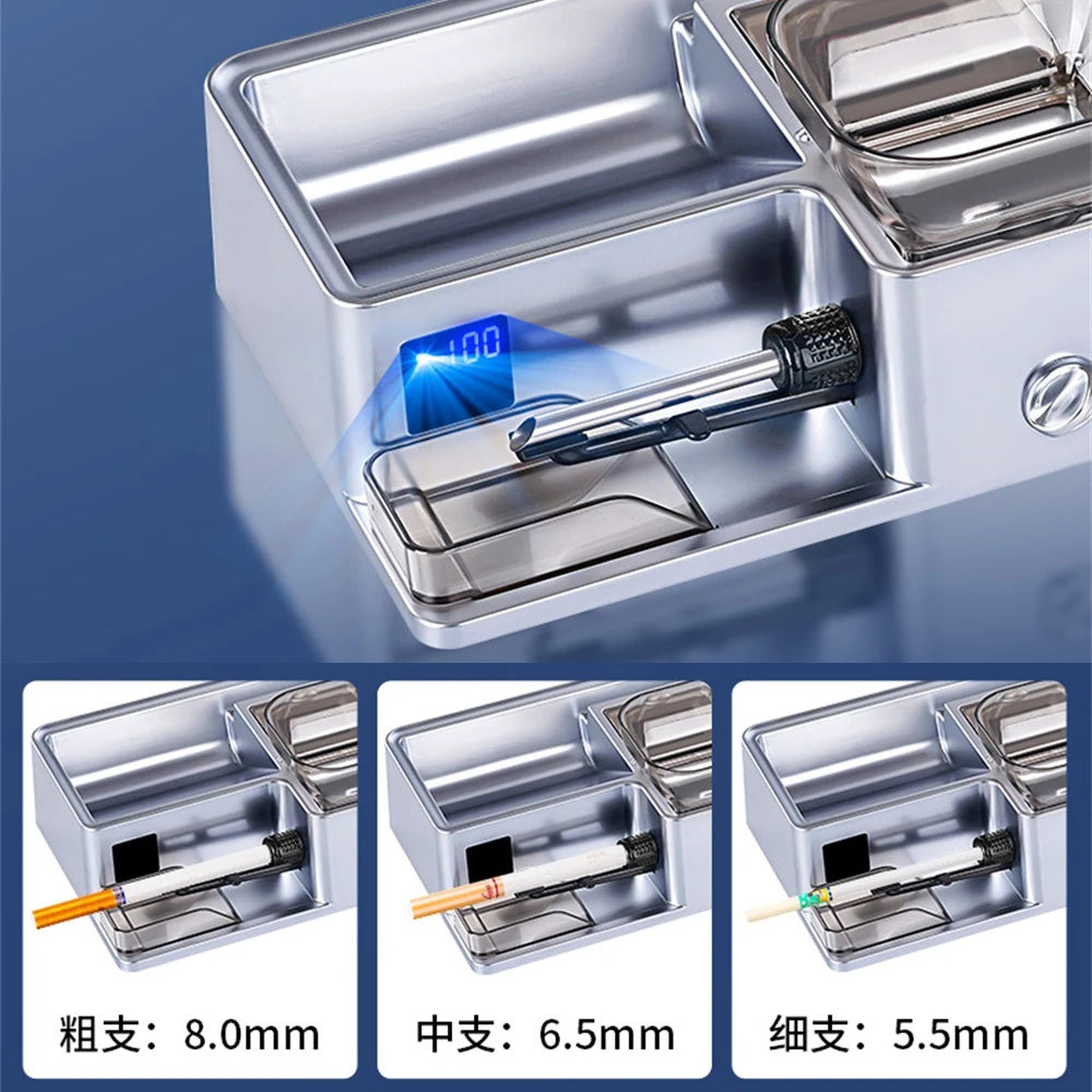 Automatic Cigarette Making Machine Small Household 8.0/6.5/5.5mm Three In One Cigarette Rolling Tool Smoking Accessories