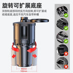 2024 Multifunctional Car Dining Table Tray Modified Coasters Instant Noodles with Water Cups Cars Stowing Tidying Accessories