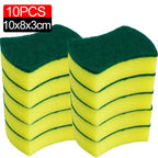 Magic Double-sided Highly Absorbent Sponge Kitchen Clean Pot Rust Stain Sponges Grease Cleaning Brush Cleaner Tools Wholesale