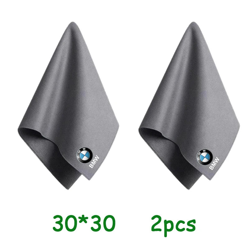 Microfiber Car Cleaning & Detailing Towels for BMW | E/F Series, M Models, X5 Compatible
