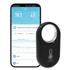Tuya Thermometer Hygrometer Smart Humidity Temperature Sensor App Alert Remote Monitor for Room Greenhouse Incubator Wine Cellar