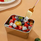 6Pcs Stainless Steel Food Containers, Kitchen Tools & Accessories, Kitchen Items Leakproof Stackable for Camping Picnic