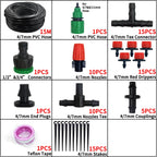 Irrigation System Garden Tools Drip Watering Kits Automatic Watering Hose With Adjustable Convenient Installtion Saveing Water