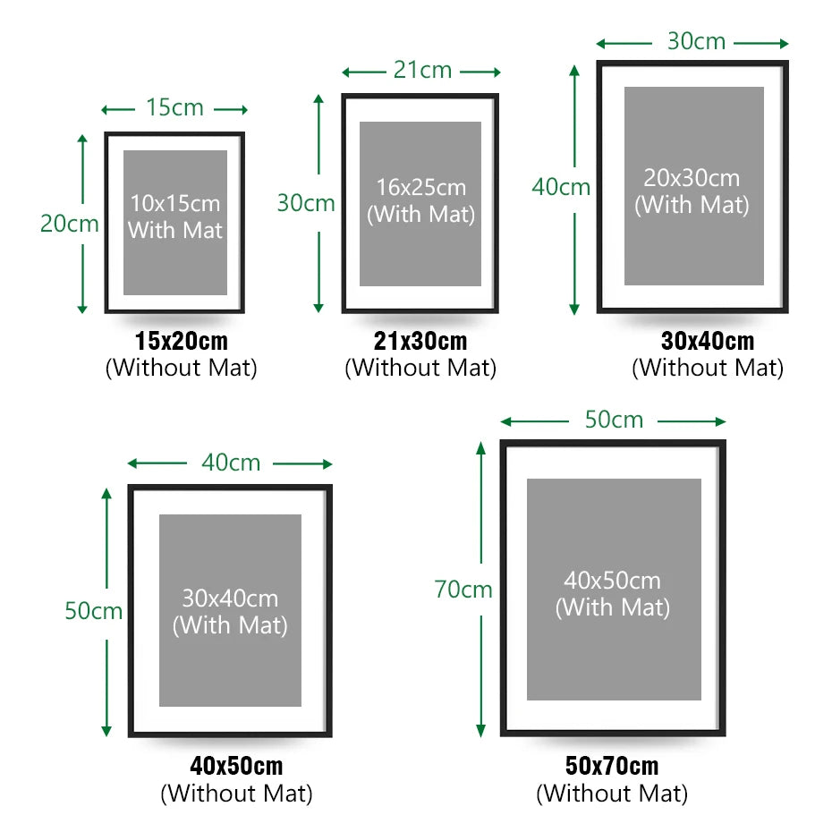 30x40 Photo Frames Modern Metal Picture 15x20 30x40 A4 21x30 40x50cm With Mat Plexiglass Poster Canvas Print Wall Art Home Decor