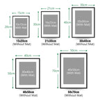 30x40 Photo Frames Modern Metal Picture 15x20 30x40 A4 21x30 40x50cm With Mat Plexiglass Poster Canvas Print Wall Art Home Decor