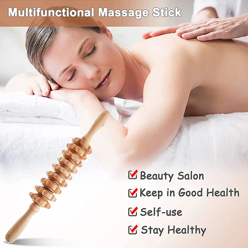 6-in-1 Wood Therapy Massage Tool