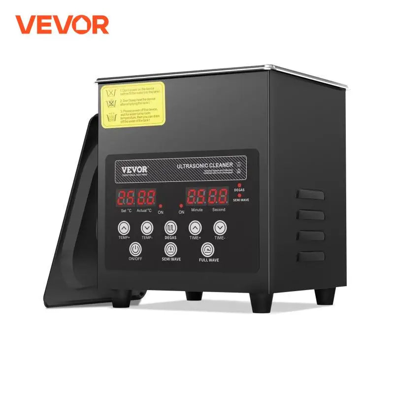 VEVOR 2L 3L 6L 10L 15L Ultrasonic Cleaner Lave-Dishes Portable Washing Machine Diswasher Ultrasound Home Appliances with Timer