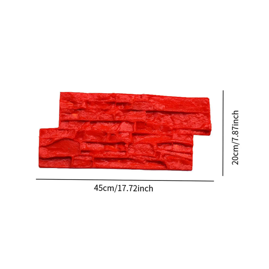 Stromatolite Concrete Mould Cement Paver Casting Mould Realistic Stone Texture Stamp Mat for Patio Decorative Wall Lawn Outdoor