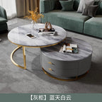Design Nordic Coffee Tables Modern Storage Luxury Simple Aesthetic Coffee Tables Unique Marble Mesa Centro Living Room Furniture