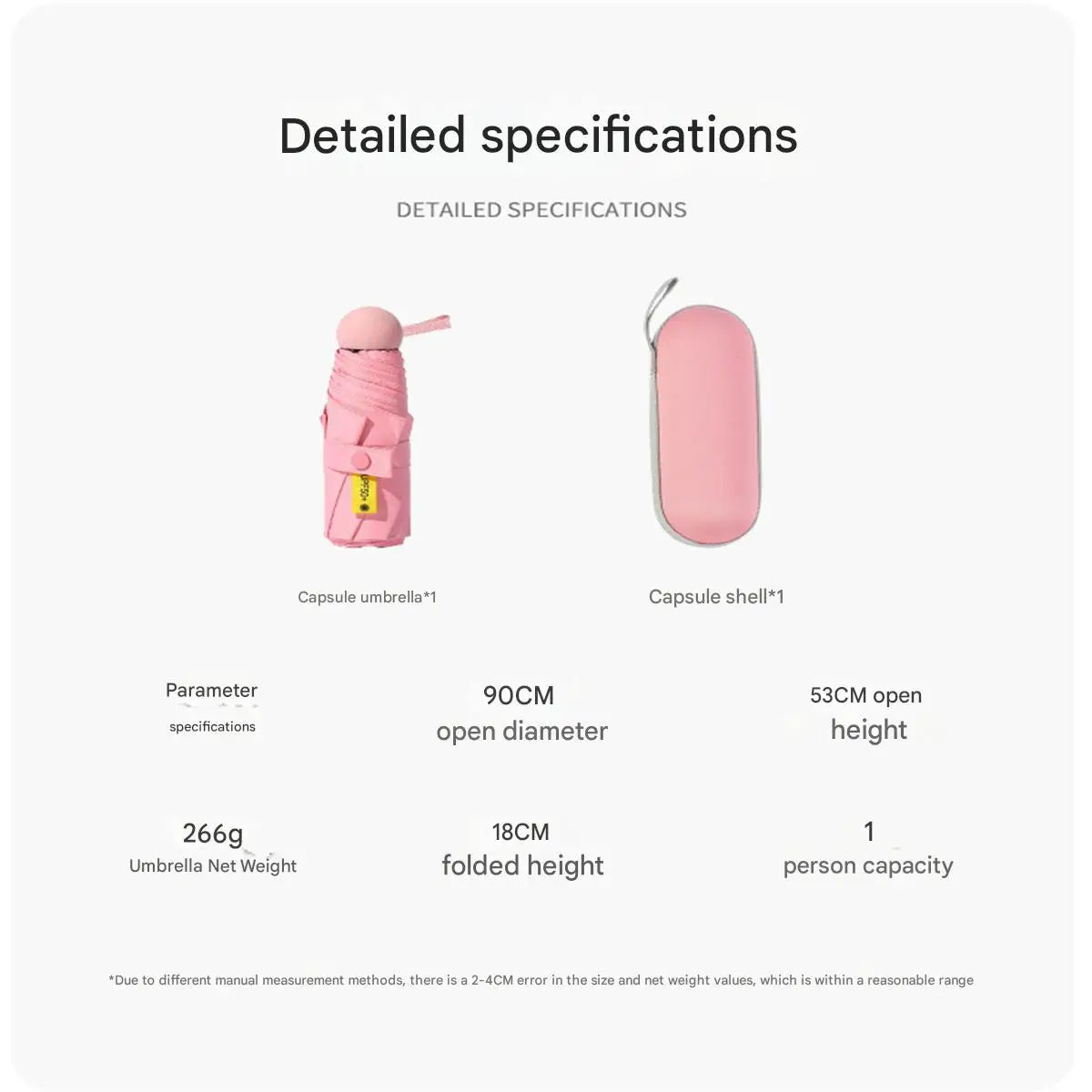 Portable Mini Umbrella for Women
