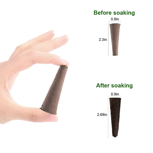 Hydroponic Supplement Seedling Pot Garden Planting Herb Germination Sponge Replacement Root Growing Sponge Supplemental Pod