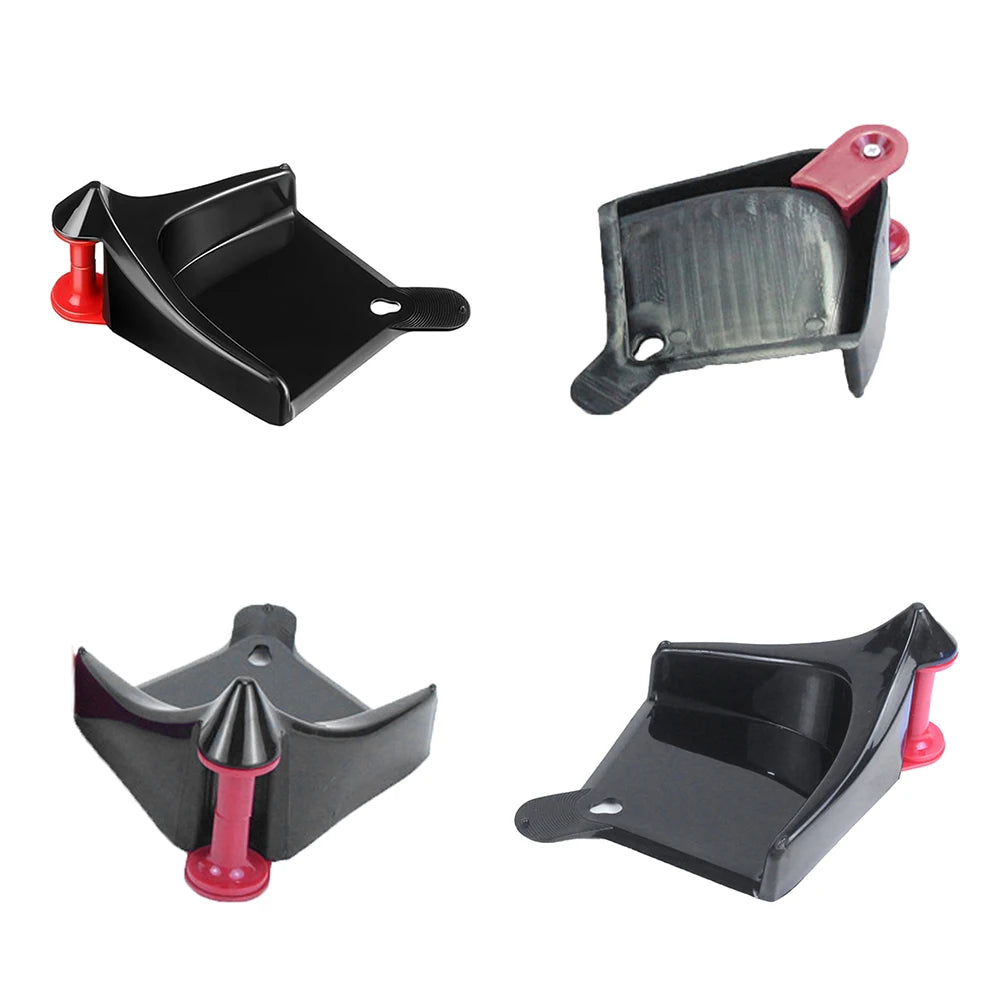 4Pcs Tire Hose Roller For Car Washing Preventing Pressure Washer Hose Stuck Under Tires Tire Wedge Car Wash Hose Anti-Clamp Tool