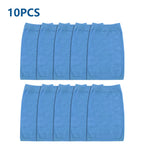 100-10PCS Pool Skimmer Socks Fish Tank Mesh Bag Round Swimming Pool Mesh Filter Cleans Debris and Leaves Baskets Filters