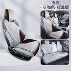 New suede Car Seat cover for BYD seal EV 2024 Breathable Comfortable Four Seasons Universal Auto Full Seats cushion